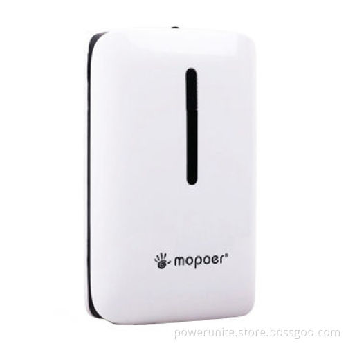 High-end, Easy for Travel Dual USB Port Mobile Power Bank with 6,600mAh Capacity